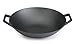 +Iron Seasoned Wok Cast Iron 14 inch with Handles and flat bottom