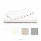 LINENSPA Ultra Soft Luxury 100% Rayon from Bamboo Sheet Set - Queen - White