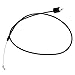 Mckin 440934 532440934 Control Cable for Craftsman Poulan Husqvarna Weed Eater 6021 P 7021 P LC 153 Lawn Mower (52 inch Cable Length, 44-1/2 inch Conduit Length)