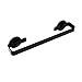 YYST Magnetic Towel Bar Towel Holder Towel Rack Towel Hook Hangerfor Refrigerator Or Steel Metal Surface - Black (Black, 1)