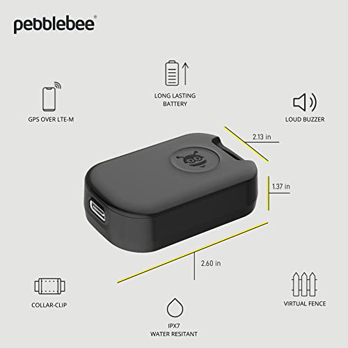 Pebblebee Found LTE GPS Tracker for Dogs and Cats with Thirty Day