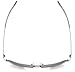 GAMMA RAY TITANLITE Tomcat Polarized UV400 Titanium Aviator Sunglasses in Nickle Free Hypoallergenic Frame