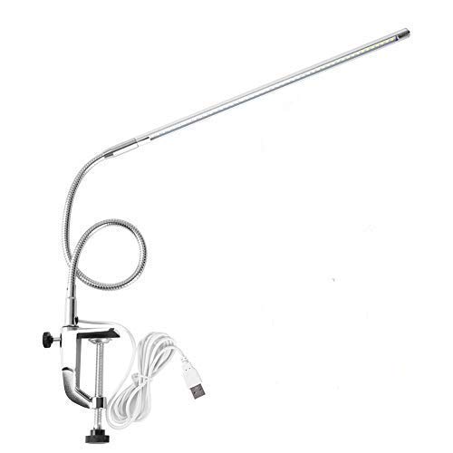 Nikou Tattoo LED Lights-Led Salon Table Light,Adjustable LED Desk Lamp Clip Table Lamps,Eyebrow Lips Beauty Salon with Clip for Manicure Reading Tattoo Light