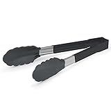 Jacob's Pride High Temperature S/S Utility Tong W/ Coated Handle, 12