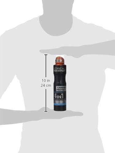 L'Oréal Paris Men Expert 48H Carbon Protect Anti-Perspirant Deodorant for Men 250ml Pack of 6, Bulk Buy, 250 ml (Pack of 6) - Image 3