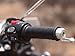 Motorcycle Handlebar Leather Throttle Grips Wrap Covers With 3M Tape Universal for all Bike Handles Accessories By Trip Machine Company (Black)