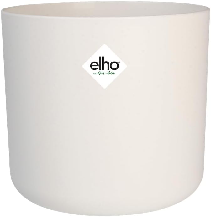 elho B.for Soft Round 22 Indoor Plant Pot 100% Recycled Plastic Ø22.3 x H20.4 cm