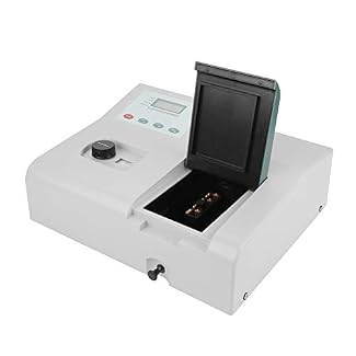 Spectrophotometer Visible Spectrometers Digital Display Spectrometer Wavelength Range 350-1020nm for Medical Testing…
