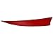 I-Sport 4-inch DIY Archery Arrow Turkey Feathers Fletching Fletches Shield Cut Right Wing 30pcs (Red)