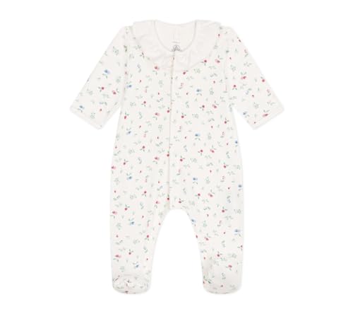 Petit Bateau Baby Mädchen Schlaf gut A0chd, Weiß/Mehrfarbig, 12 Monate