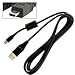 Replacement Nikon UC-E6 USB Data Transfer & Charging Cable – Compatible with Nikon Df, D5000, D5100, D7100, COOLPIX L, P, S Series, V1, AW100, P7700, D750, D5500 Cameras – 1.5m Cable