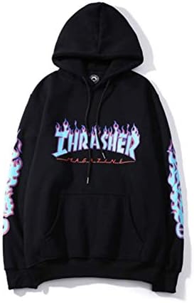 Gayo Tide Brand Thasher Flame Hoodie Long Sleeve Couple Sweatshirt Men/Women