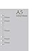 YBGYZP A5 Ring Binder, Planner Organizer with Snap Button Mint YA125