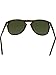 Persol PO0714 Aviator Sunglasses, Havana/Green, 54 mm
