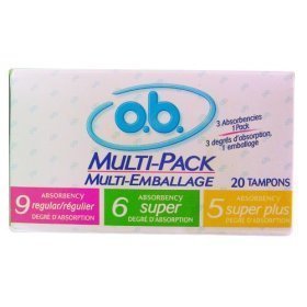 Johnson&Johnson ob tampons multipack 20ct (380041366007)