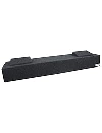 Bbox A184   10 CP Vehicle Specific 2014 y hasta gm Crew Cab Dual 10 pulgadas Down Firing Subwoofer Enclosure (Carbón), 25.4 cm, Carbón