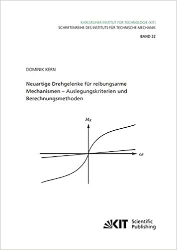 Neuartige Drehgelenke Fuer Reibungsarme Mechanismen Auslegungskriterien Und Berechnungsmethoden Schriftenreihe Des Instituts Fuer Technische Mechanik Karlsruher Institut Fuer Technologie Amazon De Kern Dominik Bucher