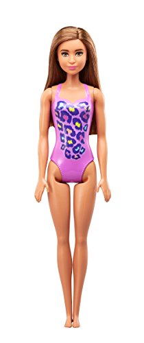 Barbie Beach Doll - Cheetah Print