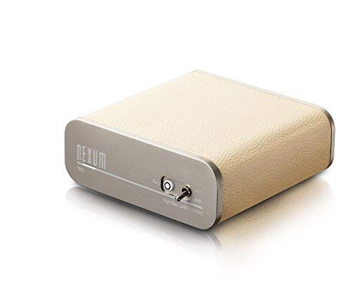 NEXUM Tunebox2 TB21 WiFi Hi-Fi Music Receiver Wireless Audio System Adapter with Analogue Input (ADC) (Ivory)