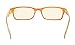 Reduce Eyestrain,Anti Blue Rays,UV Protection Computer Reading Glasses(Black-Yellow,Amber Tinted Lenses) +2.0
