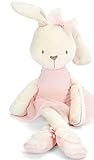 Houzini Soft Plush Ballerina Bunny Doll with a Pink Dress and Ballerina Slippers ,Generic