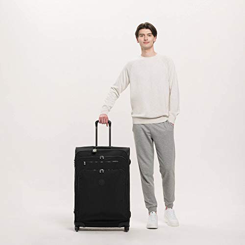 Kipling Youri Spin 78 Large Luggage Black Noir Pricepulse