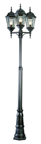 Trans globe lighting 4995 bk outdoor classical 98"…