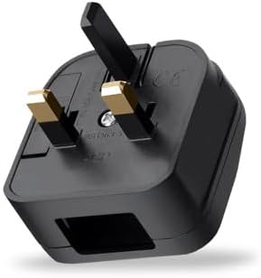 Peak Health 1 x Type A to UK Plug Converter with 5A Fuse, 240V Safe