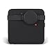 Kourpar Protective Silicone Case + Camera Lens Cap + Aluminum Alloy Slideway for GoPro Fusion 360,Camera Lens Protector and Protecting Housing Case and Bottom Track Packing