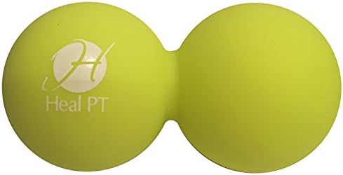 Peanut Massage Roller Amazing Headache Relief Silicone Spine Massager Still Point Inducer Perfect For Sore Muscles Myofascial Release And Tension Headache Relief Double Lacrosse Ball By Healpt Amazon In Health Personal