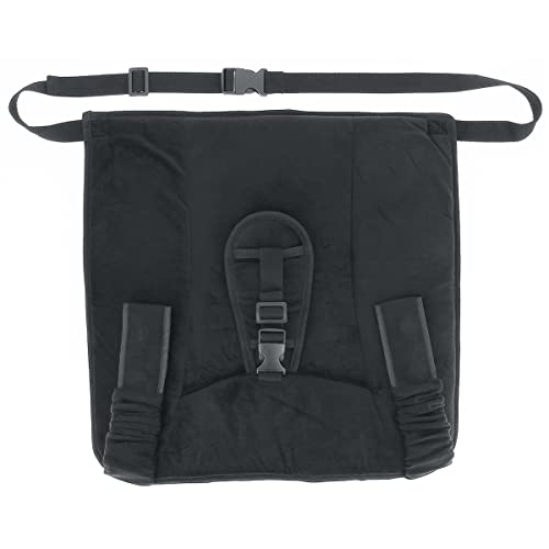 Coussin ceinture grossesse Protection pour bébé et sein Ceinture réglable Noir