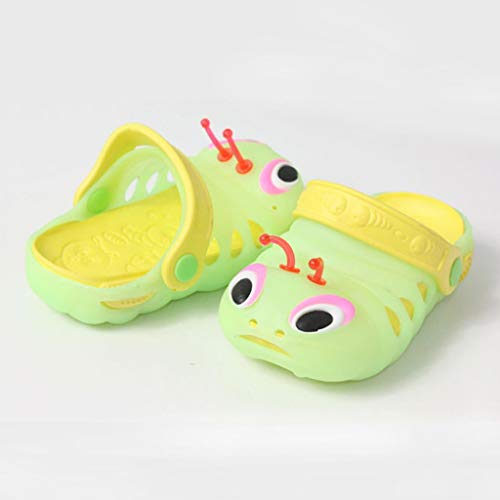 9Month-5Years Summer Toddler Baby Boys Girls Cute Cartoon Beach Sandals Slippers Flip Shoes Green - Thumbnail 3