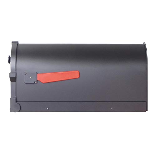 Special Lite Products SCS-1014-BLK Savannah Curbside Mailbox, Black