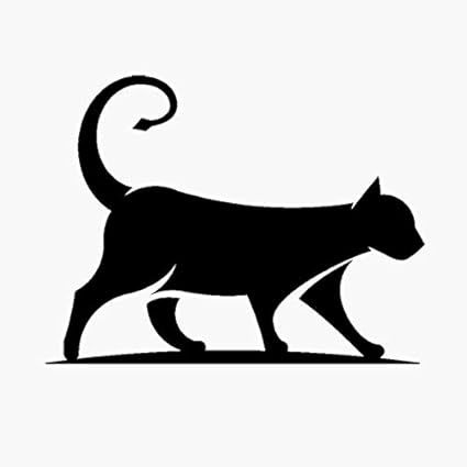Aipior Stickers De Mur De Marche De Chat Animal De Dessin Anime Pour La Decoration A La Maison 66x50cm Amazon Fr Cuisine Maison