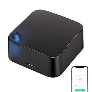 Smart WiFi-IR Remote Control Universal-Hub – IR Blaster Controller for Smart Home Automation, Air Conditioner, TV, Fan…