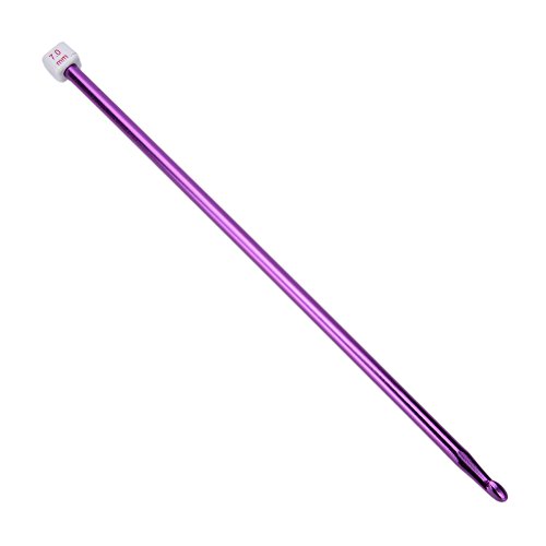 11 Different Size Multicolour Aluminum Tunisian/afghan Crochet Hook Needle by DINGJIN