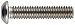 Hillman 44018 Stainless Steel Button-Head Socket Cap Screws (3/8