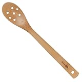 Helen Chen's Asian Kitchen 12-inch Bamboo Pierced Spoon