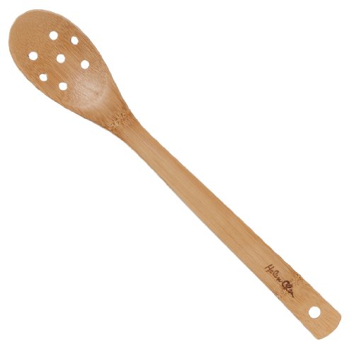 Helen Chen's Asian Kitchen 12-inch Bamboo Pierced Spoon