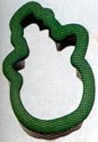 Wilton Snowman Comfort Grip Stainless Steel Cookie Cutter