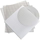 Foam Wrap Cup Pouches 11 7/8" x 12 1/8" (50 Count), Cushion Pouches to Protect Dishes, Glasses, Porcelain &amp; Fragile Items, Packing Supplies for Moving by California Basics