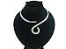 Shiny Silver 4mm S Loop Neckwire Choker Collar Necklace Wire (CS1)
