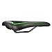 OUTERDO Bike Saddle Mountain Bike Seat Breathable Comfortable Bicycle Seat with Central Relief Zone and Ergonomics Design Fit for Road Bike and Mountain Bike (Black&Green)