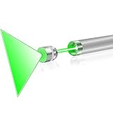 FreeMascot Green Light Line Beam Presenter Pen with Hand-free Tail Switch (Green)