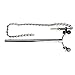 HYDDNice Laboratory Stainless Steel Beaker Chain Clamp Holding Diameter 40-145mm