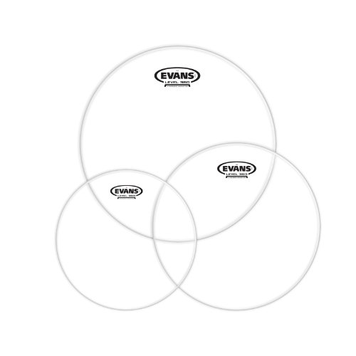 Evans G2 Tompack, Clear, Fusion (10 inch, 12 inch, 14 inch)