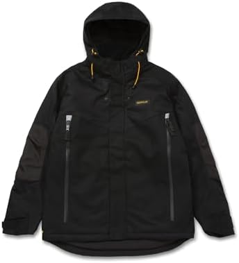 CAT Men's 1040023 Insulated Oxford Jacket - Medium Regular - Black