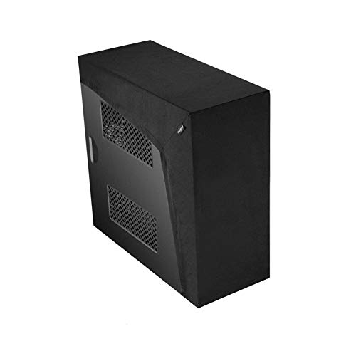 Computer Tower Dust Cover, Elastic Lightweight CPU Dust Cover, Breathable CPU Computer Desktop PC Mid-Tower Case Protector (13.7″x6.7″)