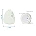 EMDMAK Baby Night Light USB Rechargeable Silicone Night Lamp with 7-Color Mood Light, Sensitive Tap Control for Baby Kids Adults (Kitty B)