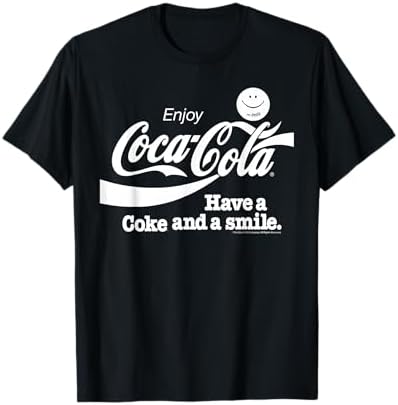 Amazon.com: Coca-Cola Drink In Bottles Vintage Logo T-Shirt
